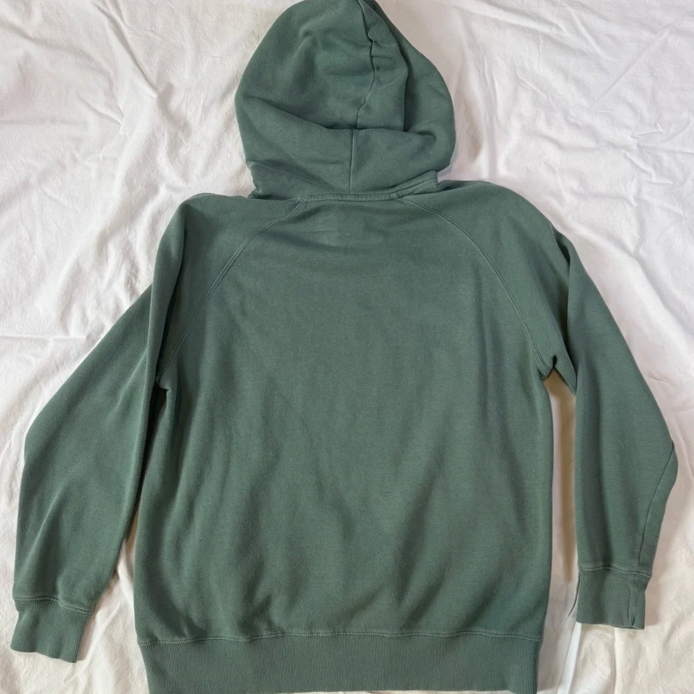 The North Face Men's Olive Hoodie Sweater - Picture 4 of 4